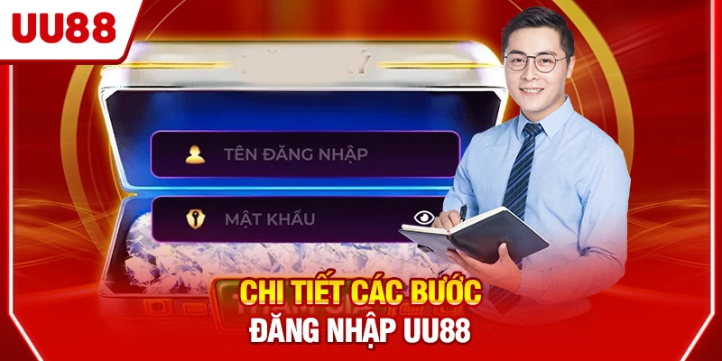 Chi tiết các bước đăng nhập UU88