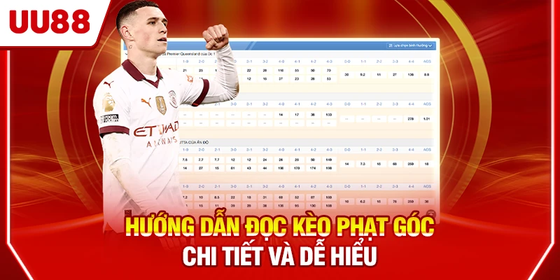 Hướng dẫn đọc kèo phạt góc chi tiết và dễ hiểu