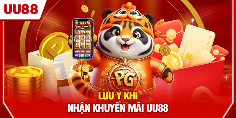 Lưu ý khi nhận khuyến mãi UU88